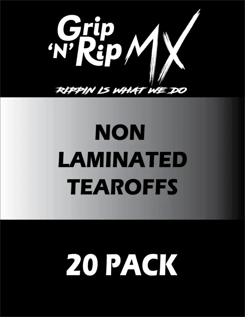 Rippin Is What We Do- Non Laminated Tear Offs 20 Pack (Ready To Ship)