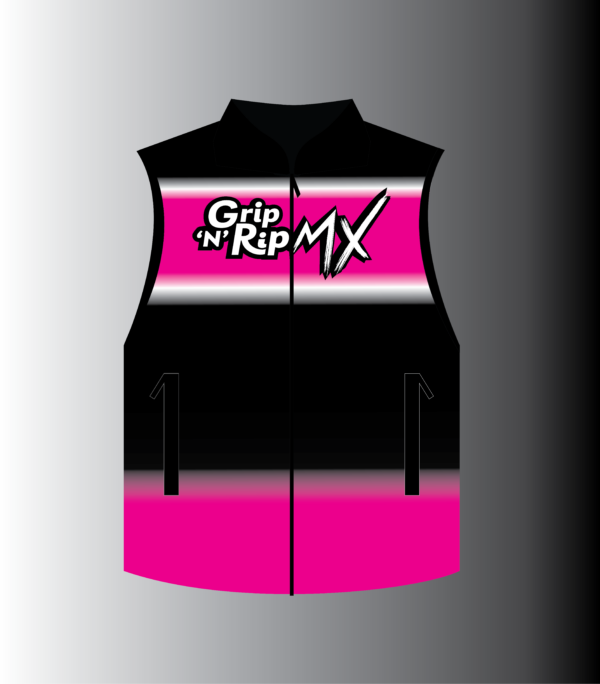 VESTY- RIPPIN IS WHAT WE DO PINK (CUSTOM)