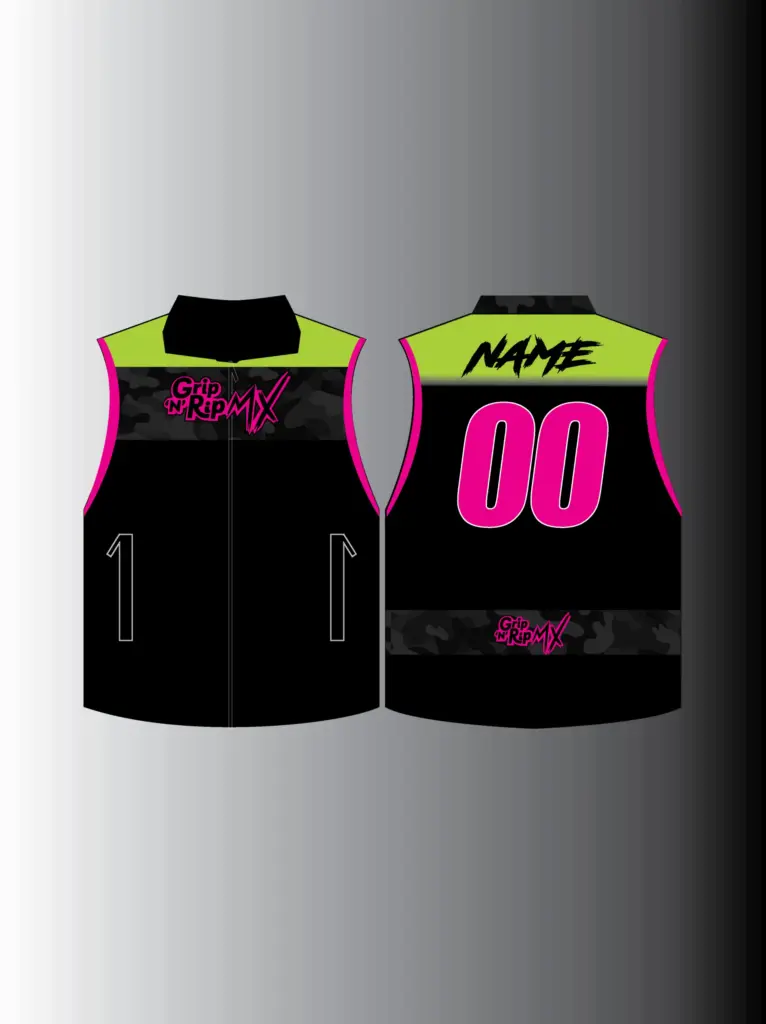 2026 Camo Le Pink/Green Vest