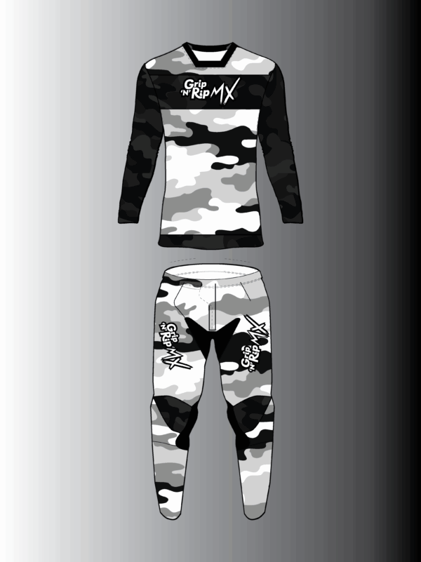 GNR CAMO LE BLACK/WHITE (CUSTOM)
