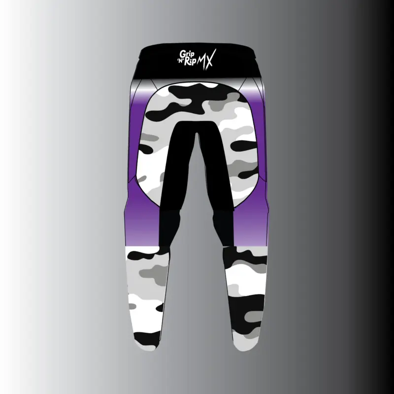 2026 Purple Camo Pants (Ready To Ship)