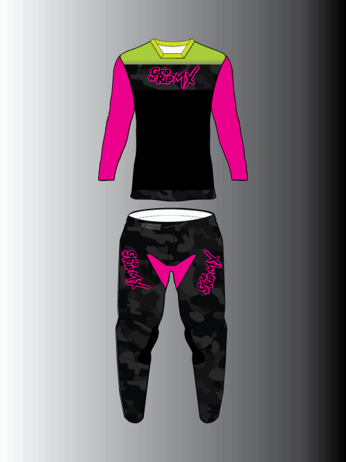 GREEN PINK FRONT