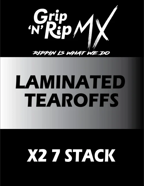 RIPPIN IS WHAT WE DO -Laminated Tear Offs 14pc
