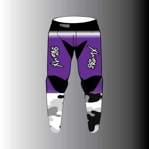 PURPLE CAMO PAND FRONT